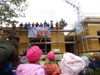 Richtfest im Mai 2025