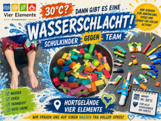 Wasserschlachtplakat